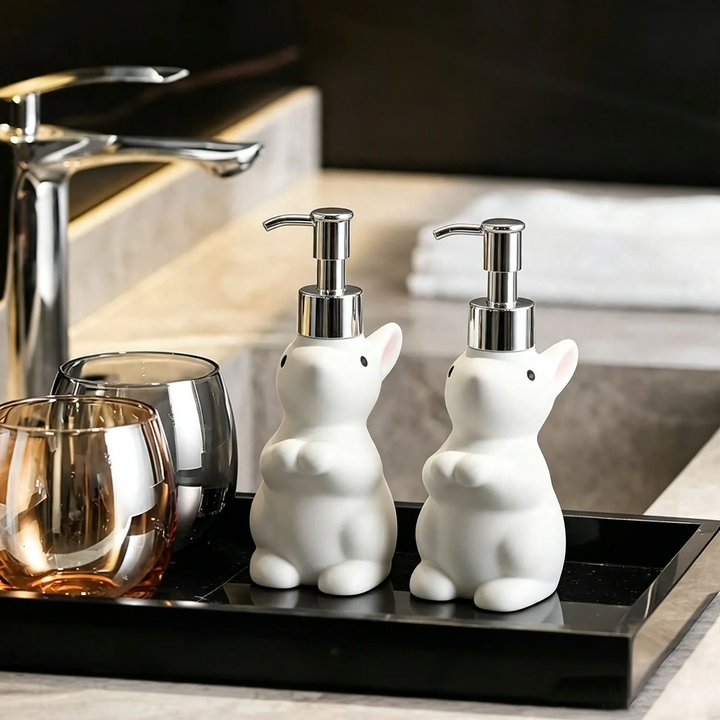 Hare soap dispenser, 180 ml, with pump closure