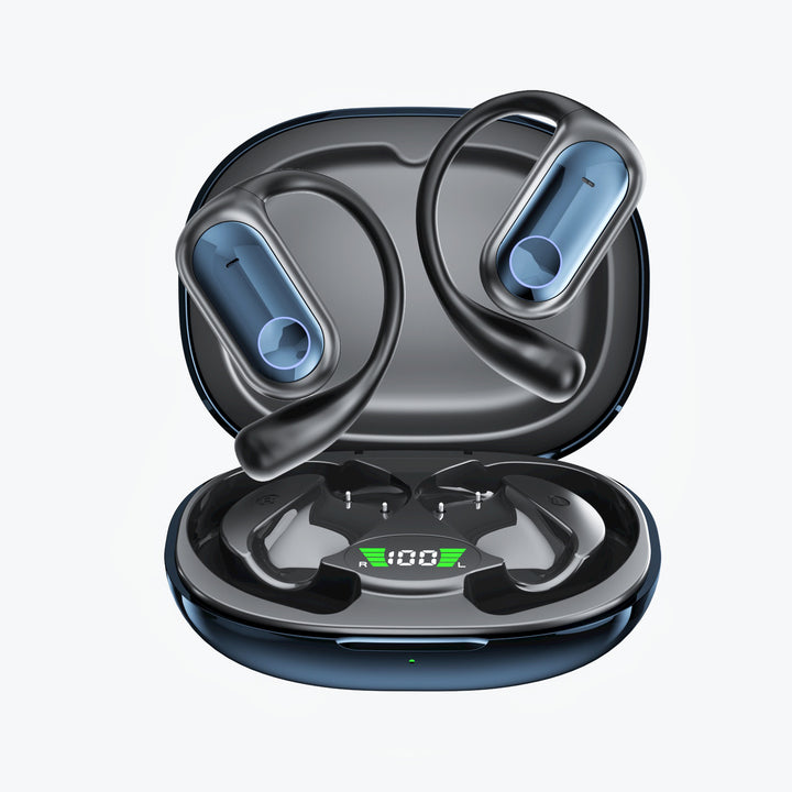 Bluetooth earhook headphones with AI translation