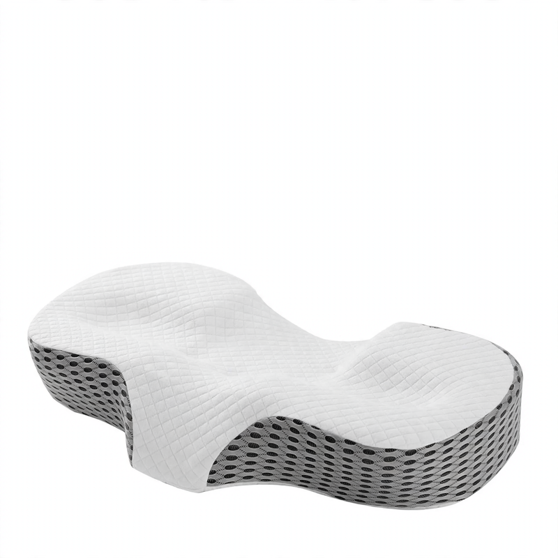 Neck support pillow made of memory foam, ergonomic