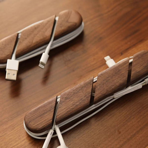 Wooden cable organizer, model K009