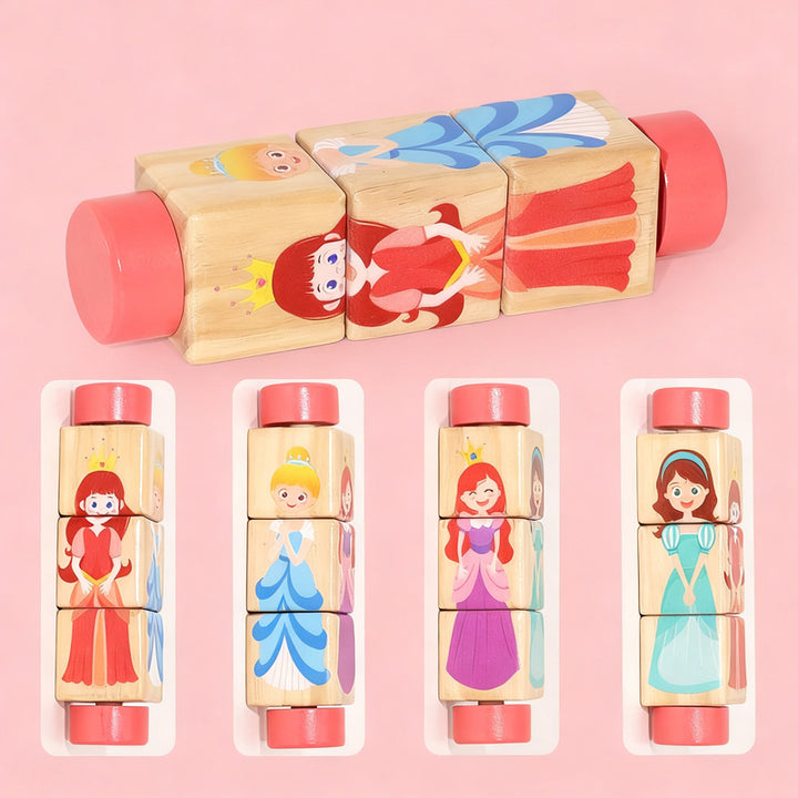 Wooden puzzle for babies, 0–3 years