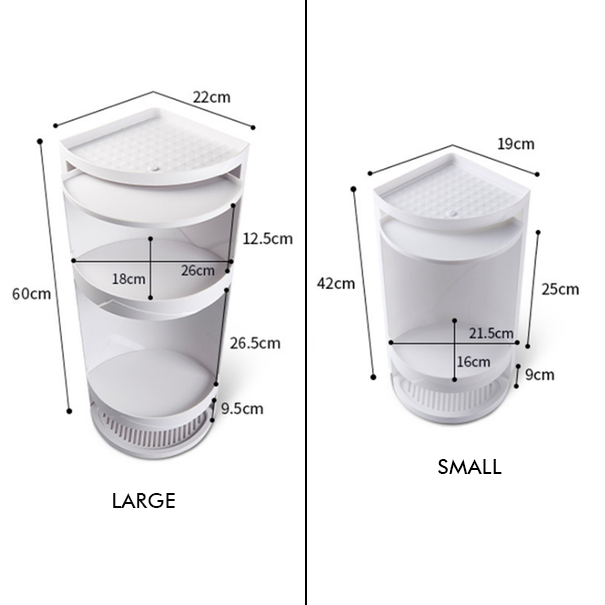BowLift | Drill-less 360 Corner Shelf