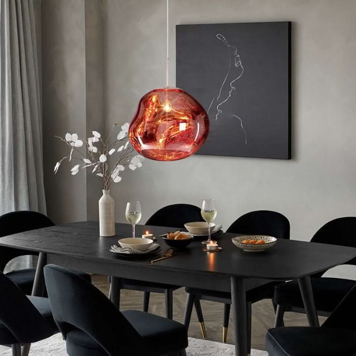BowLift | Dynamic Acrylic LED Ceiling Lamp with Mirror Finish