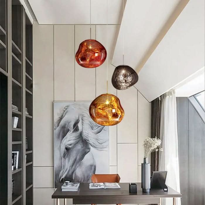 BowLift | Dynamic Acrylic LED Ceiling Lamp with Mirror Finish