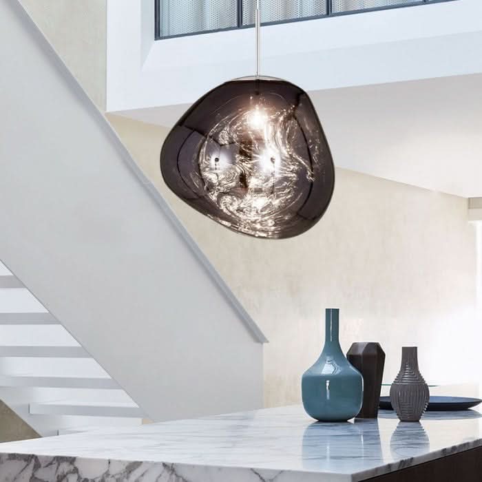 BowLift | Dynamic Acrylic LED Ceiling Lamp with Mirror Finish