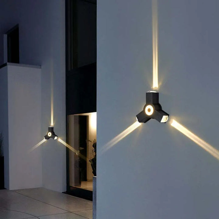 BowLift | Wall Light Modern Acrylic Outdoor LED Lamp