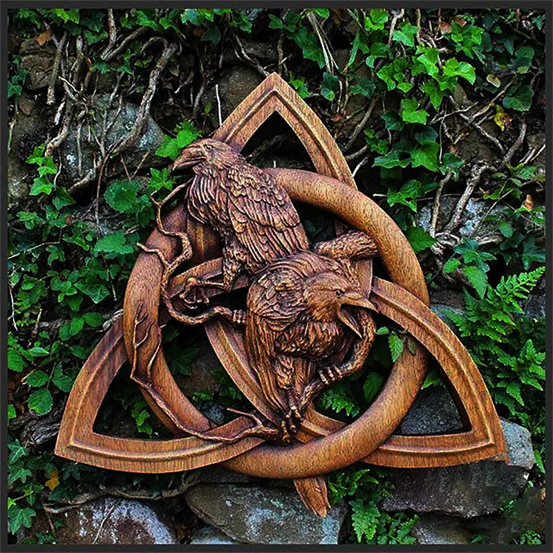 BowLift | Nordic runic wood wall decoration