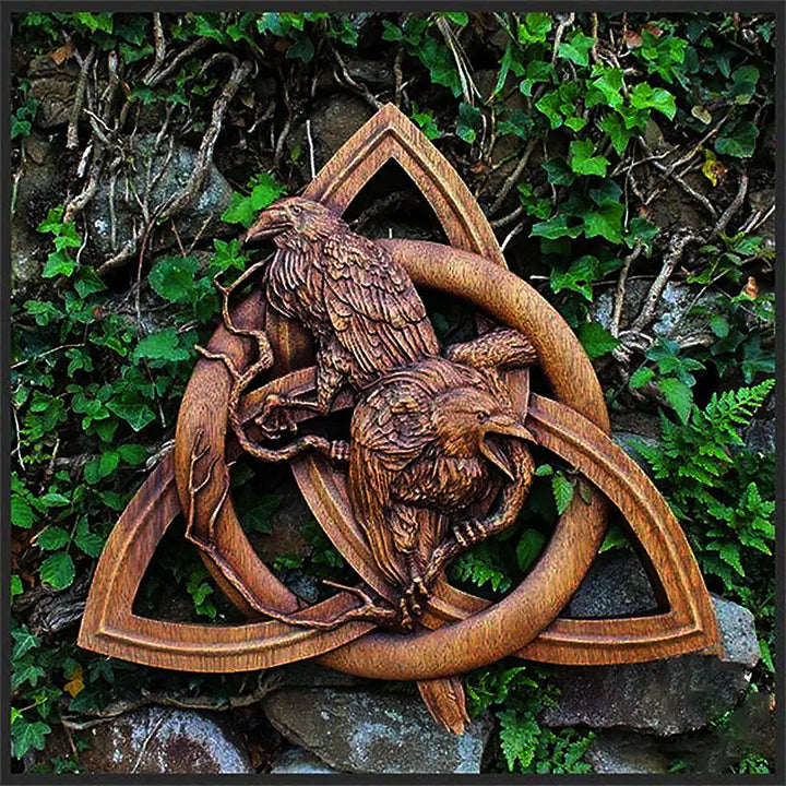 BowLift | Nordic runic wood wall decoration