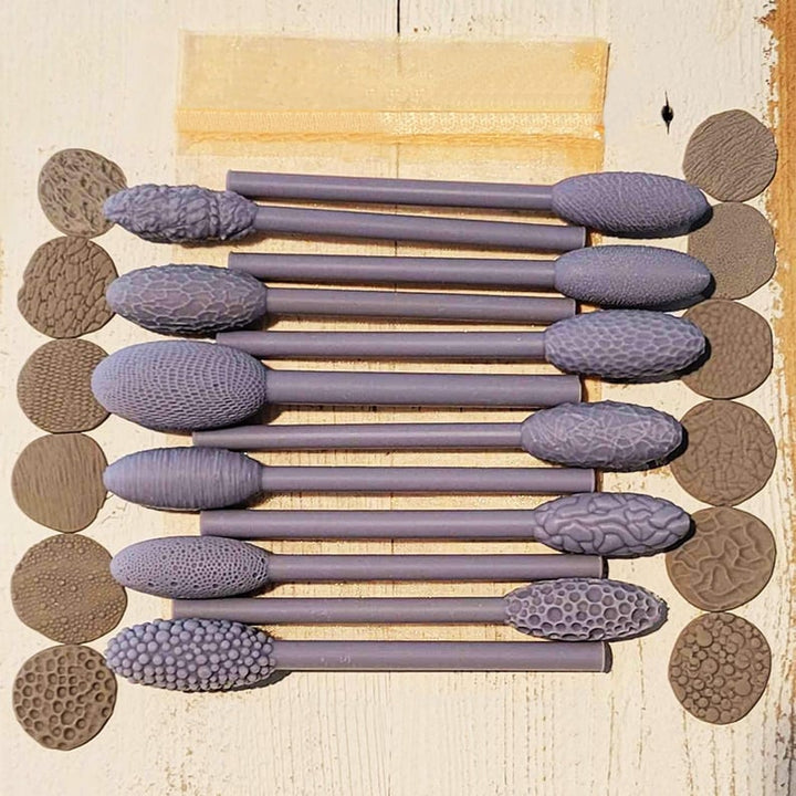 BowLift | Texture Tool Sets for Clay Art- One Set 9 Pcs