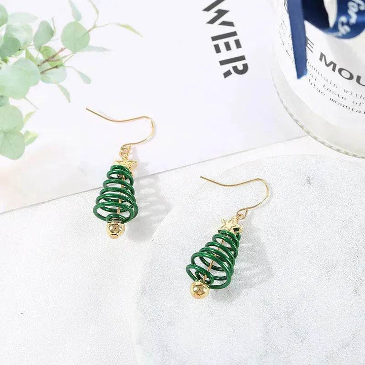 BowLift | Christmas Earrings Tree Star DIY Earrings