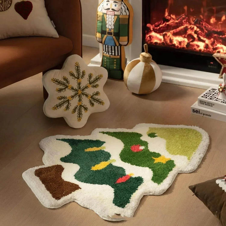 BowLift | Nordic Christmas Tree Cashmere Mat