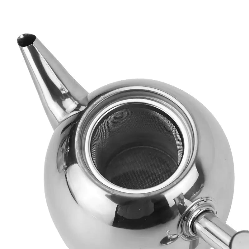 BowLift | Stainless Steel Teapot with Strainer – TeaElegance