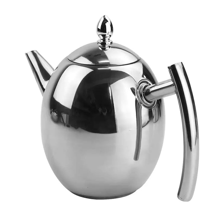 BowLift | Stainless Steel Teapot with Strainer – TeaElegance