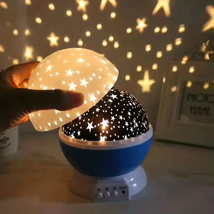 BowLift | Star Projector Nightstand Lamp - Luna