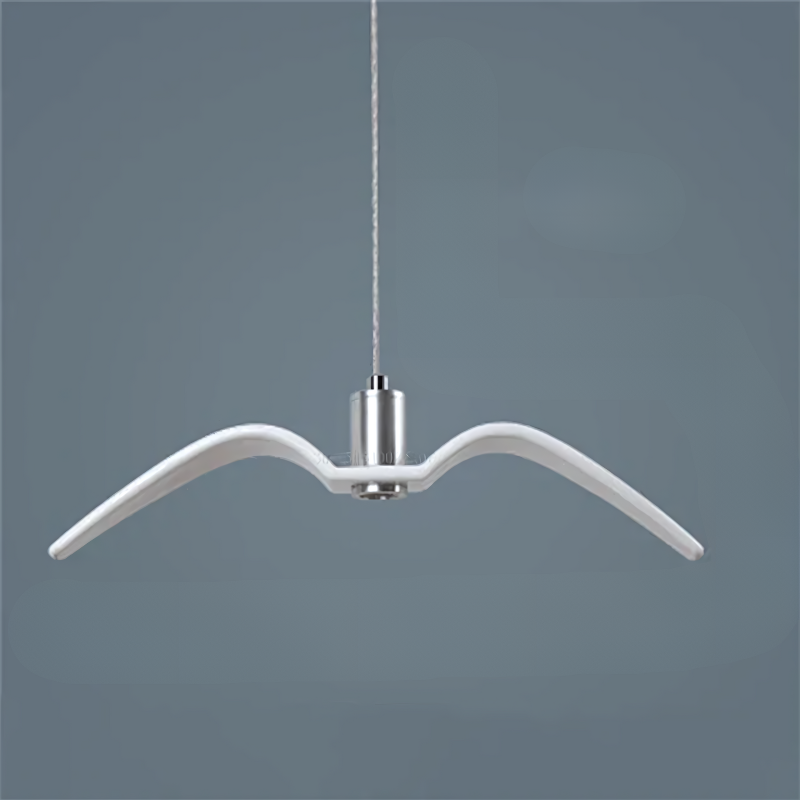 BowLift | Modern Hanging Lamp with Ambient Lighting for Living Room or Hall