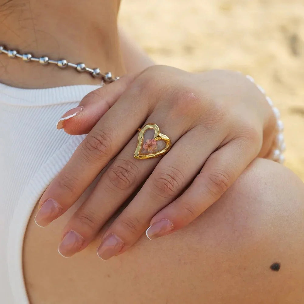 BowLift | Elegant Floral Adjustable Rings