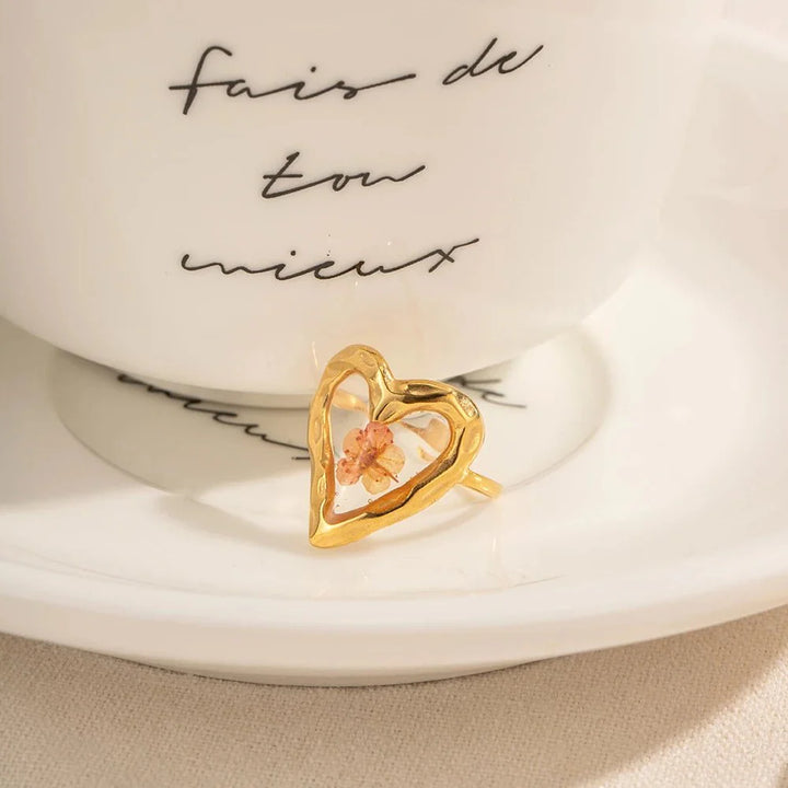 BowLift | Elegant Floral Adjustable Rings