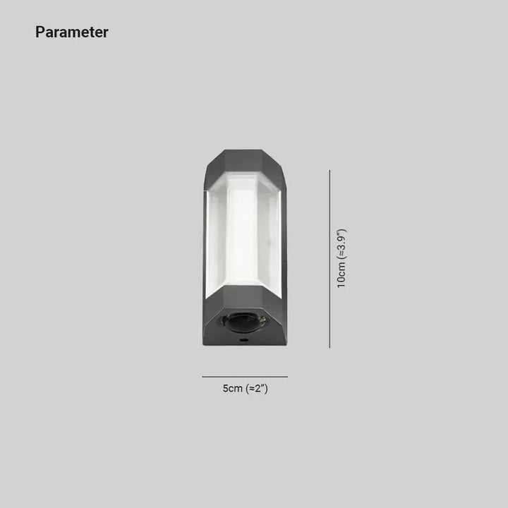 BowLift | Outdoor Wall Light Waterproof Metal LED Lamp
