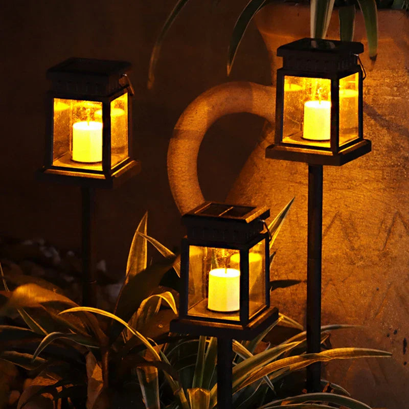 BowLift | Outdoor Lanterns with Solar LED Lighting