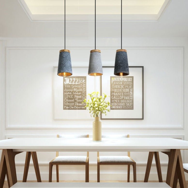 BowLift | UrbanAura – Stylish Cement Pendant Lamp