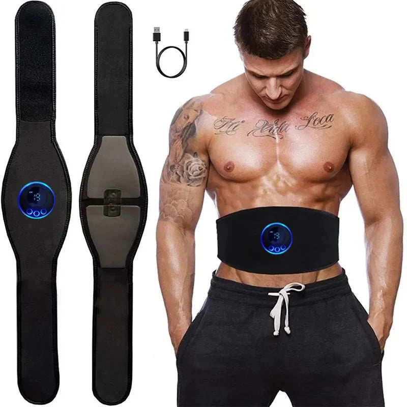 BowLift | EMS Abs Trainer – 19-Level Abdominal Muscle Stimulator for Core Strengthening