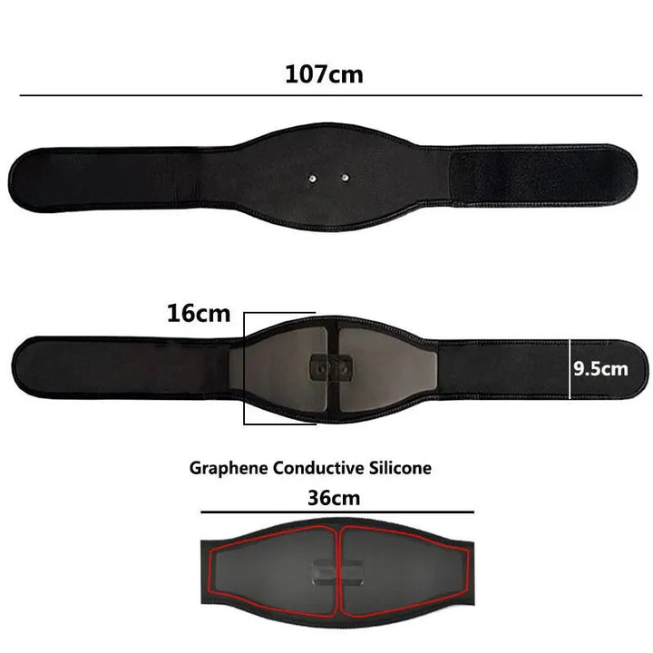 BowLift | EMS Abs Trainer – 19-Level Abdominal Muscle Stimulator for Core Strengthening