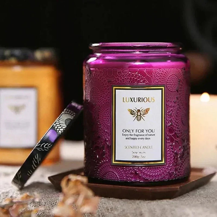 BowLift | Scented candle glass with essential oils