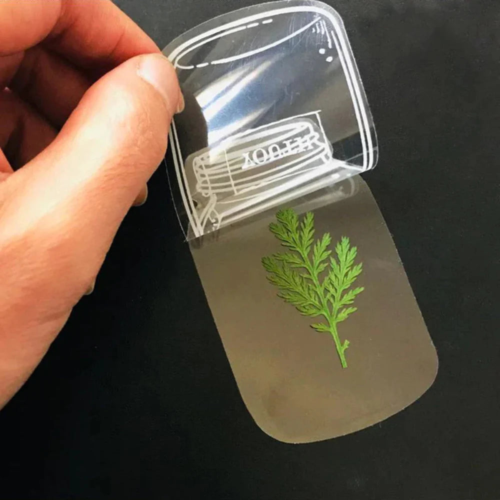 BowLift | Pressed Flower Transparent Bookmark Set