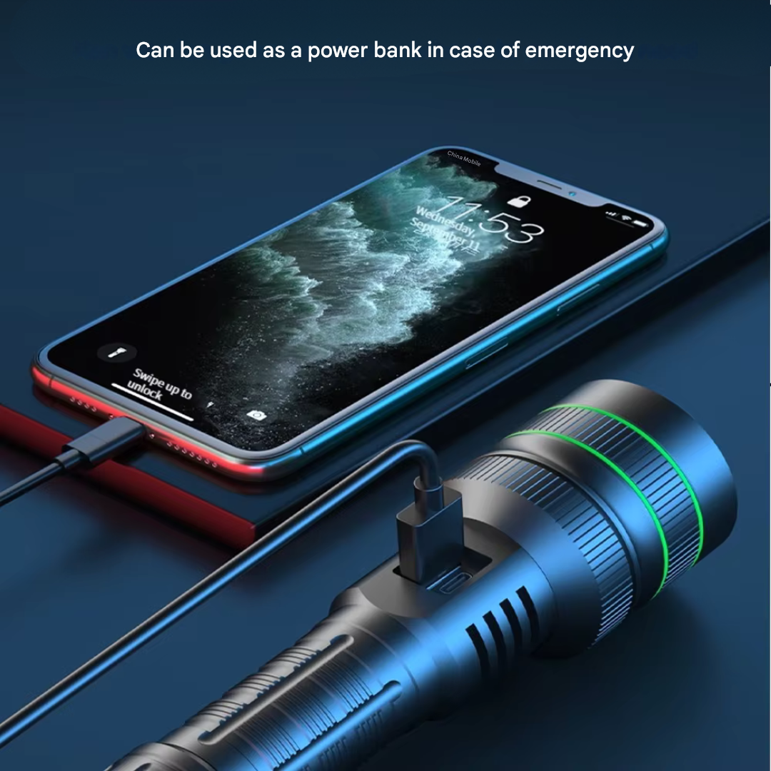 BowLift | Extreme Bright and Zoomable LED Torch - PowerBeam