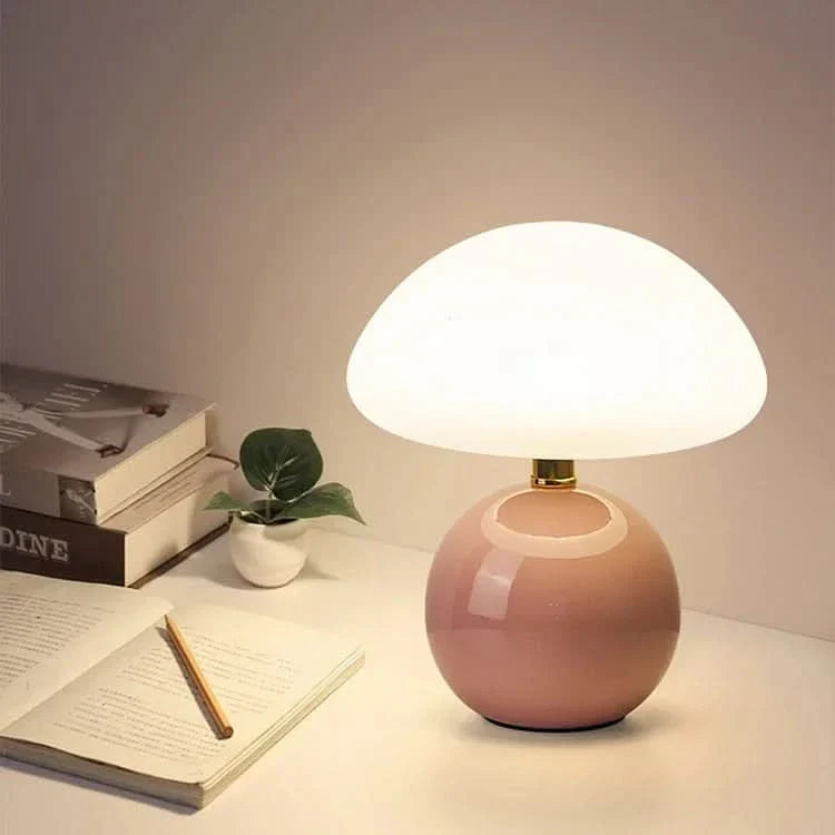 BowLift | Blush Cloud Ceramic LED Table Lamp