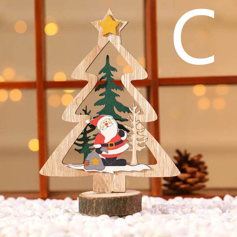 BowLift | Christmas Day Wooden Bar Decoration Decorations