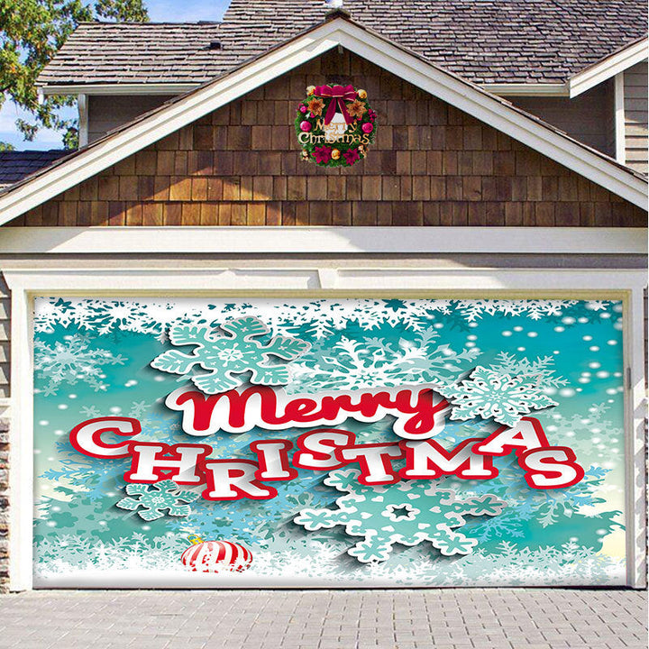 BowLift | Christmas Carsge Door Banner Ornament