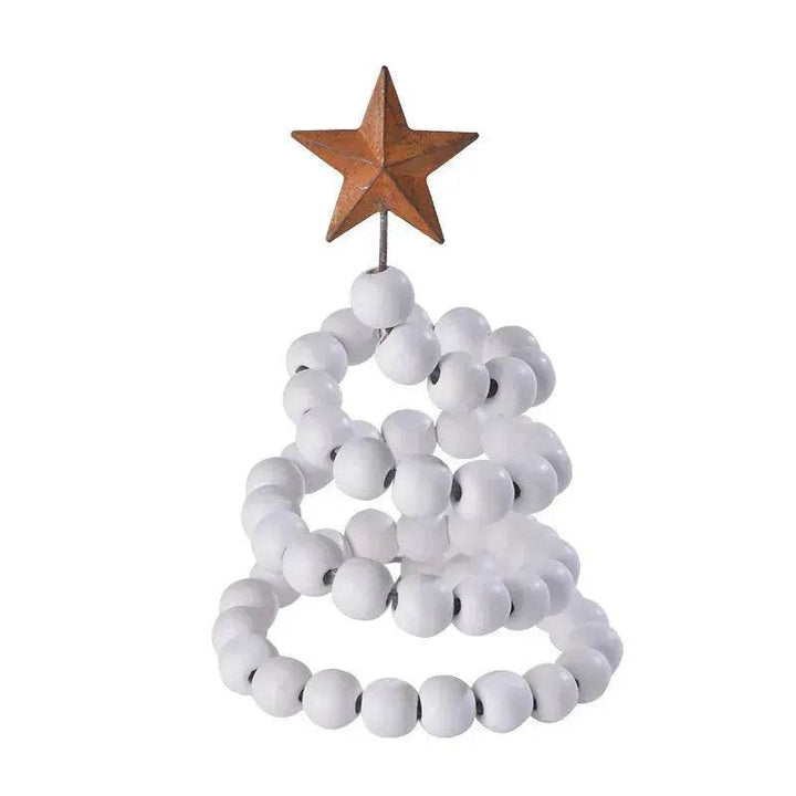 BowLift | Creative Wooden  DIY Twine Wooden Bead Christmas Tree decorations Ornaments