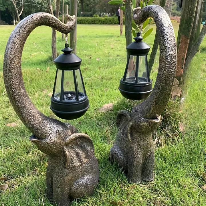 MagicElephant - Enchanting Solar Lighting for Garden and Home Bowlift