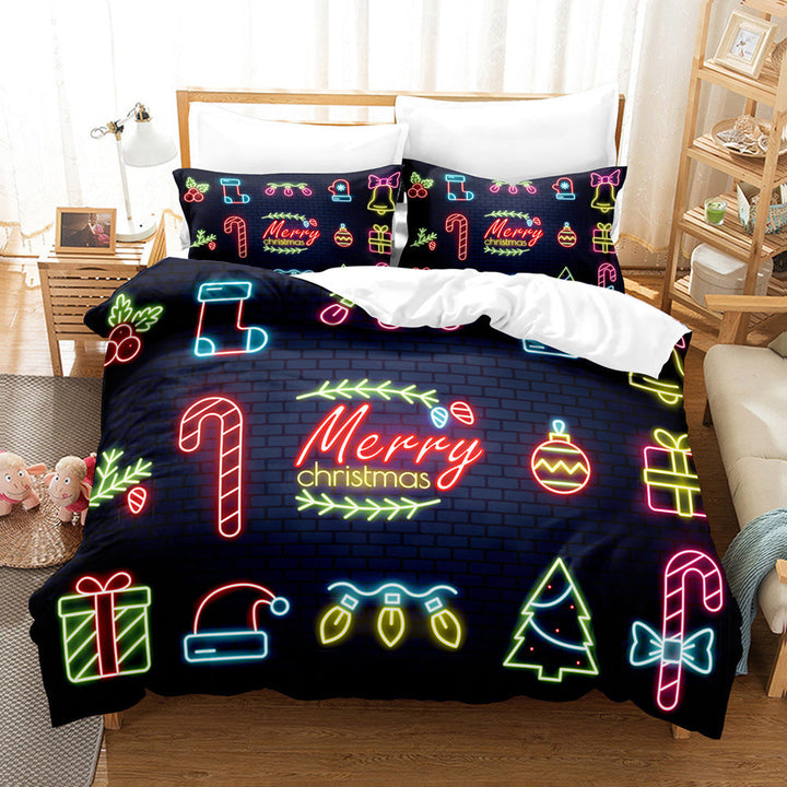 BowLift | Christmas Digital Printed Duvet Bedding Set