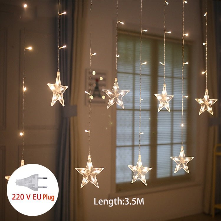 BowLift | Fairy light string with heart-shaped design