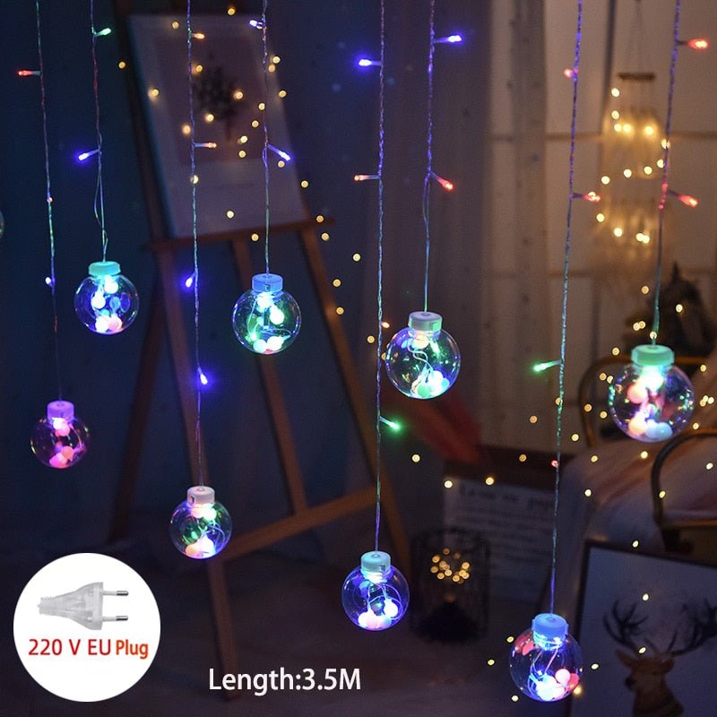 BowLift | Fairy light string with heart-shaped design