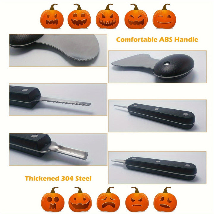 BowLift | Halloween Professional Pumpkin Carving Tools Set | Easy Carved Pumpkins Durable