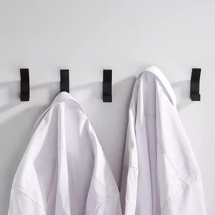 BowLift | Aviro Aluminum Wall Hooks Black/White - Modern Decorative Coat Hooks