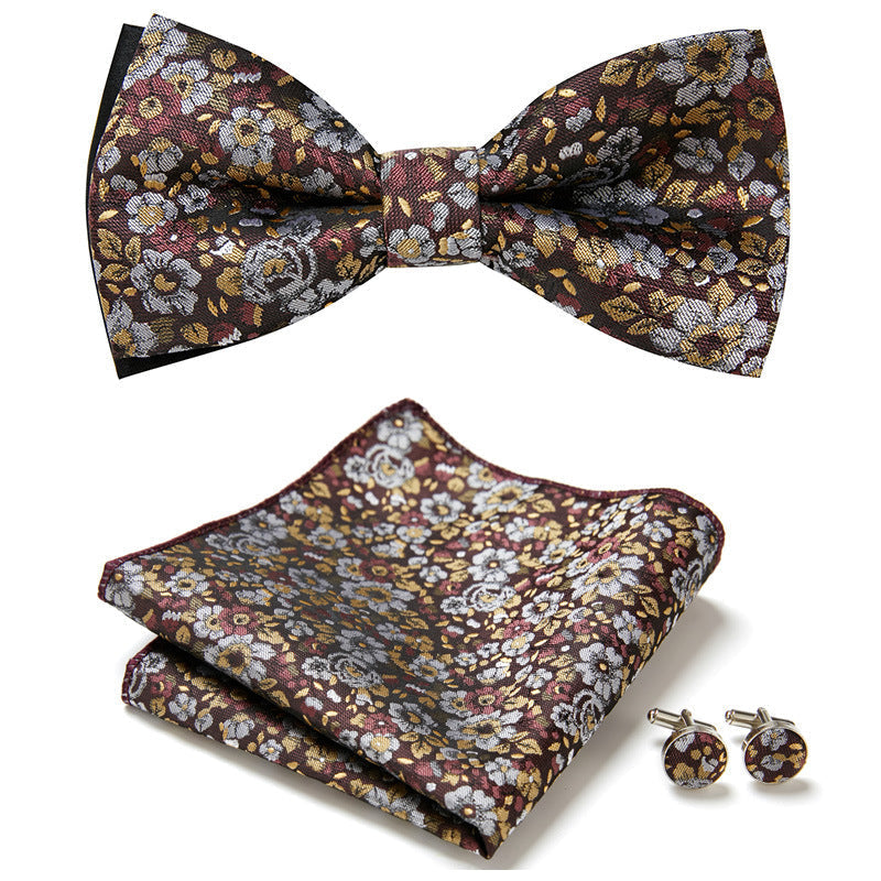 Three-piece set with stylish bow ties Bowlift