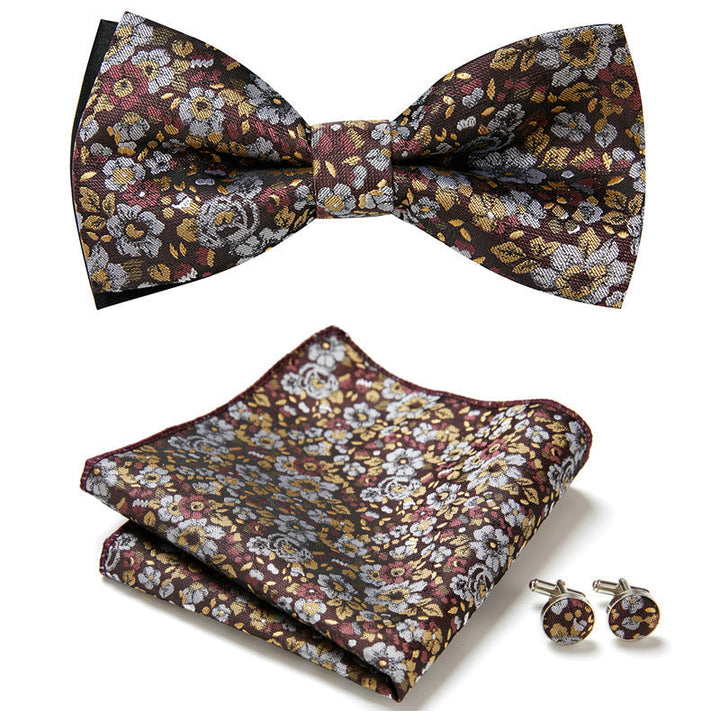 Three-piece set with stylish bow ties Bowlift