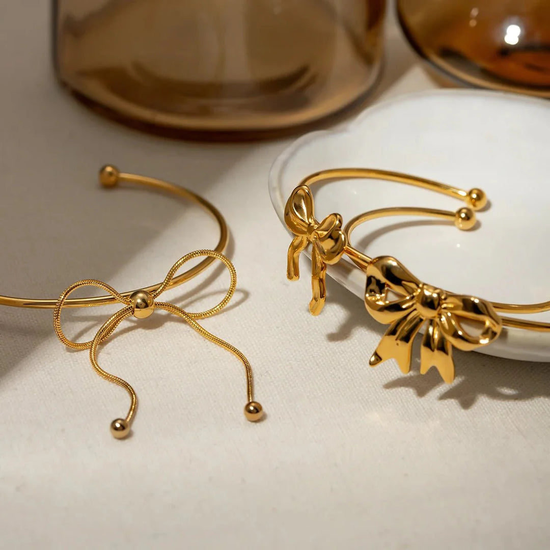 BowLift | Feminine Bow Cuff Bracelets