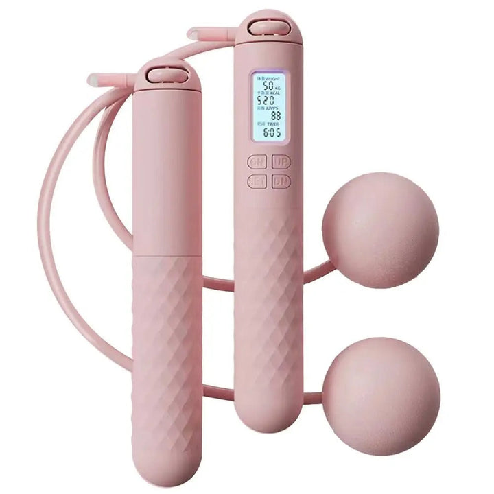 BowLift | Wireless Jump Rope with Counter – Weighted Handles for Home Cardio Workouts