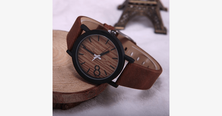 BowLift | Men's Wood Quartz Watch - Dignified, Classic and Relaxed!