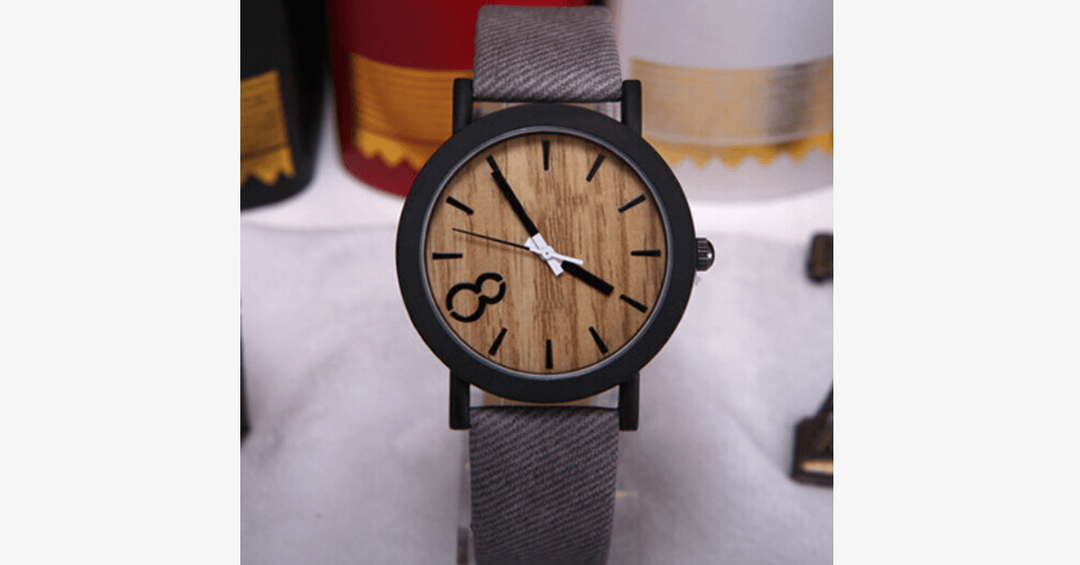 BowLift | Men's Wood Quartz Watch - Dignified, Classic and Relaxed!