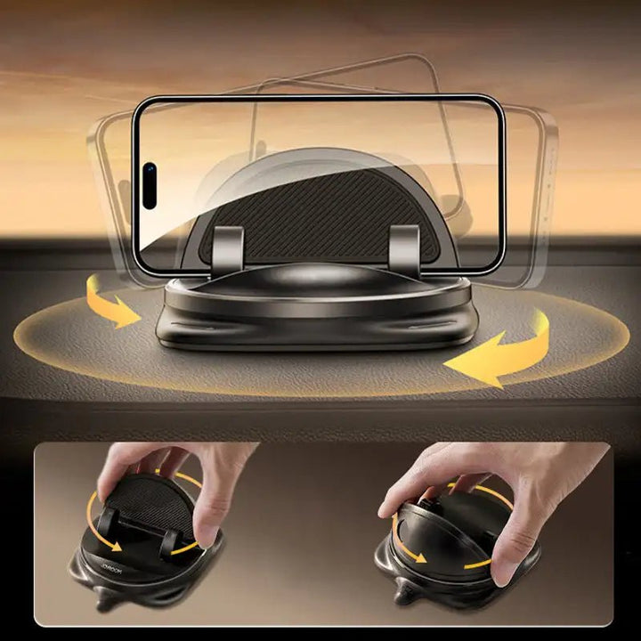 BowLift | Flexiview – 360° Rotatable Smartphone Stand for Desk, Kitchen & More