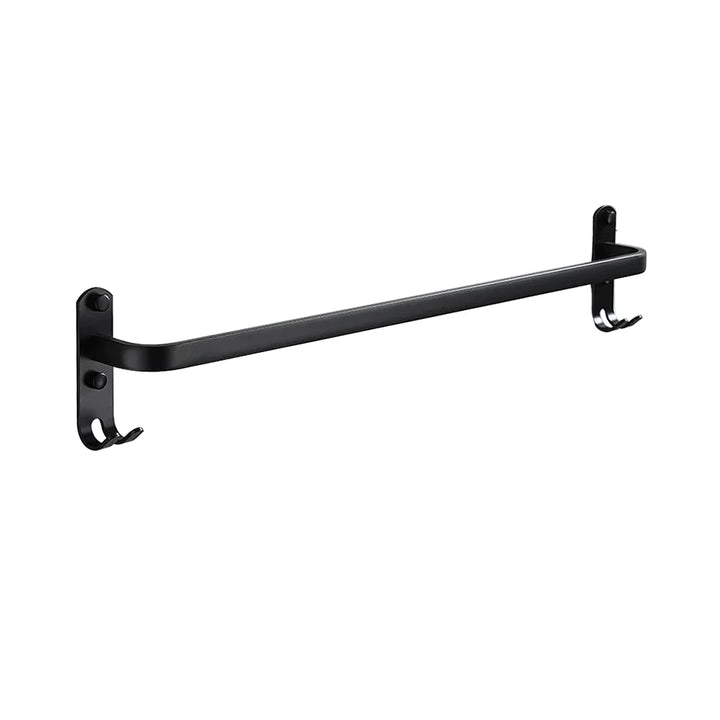 BowLift | FlexRack – Wall-Mounted Aluminum Bathroom Shelf with 3 Crossbars