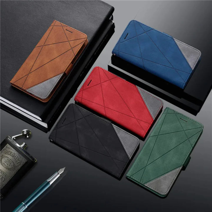 BowLift | Leather Wallet Flip Phone Case