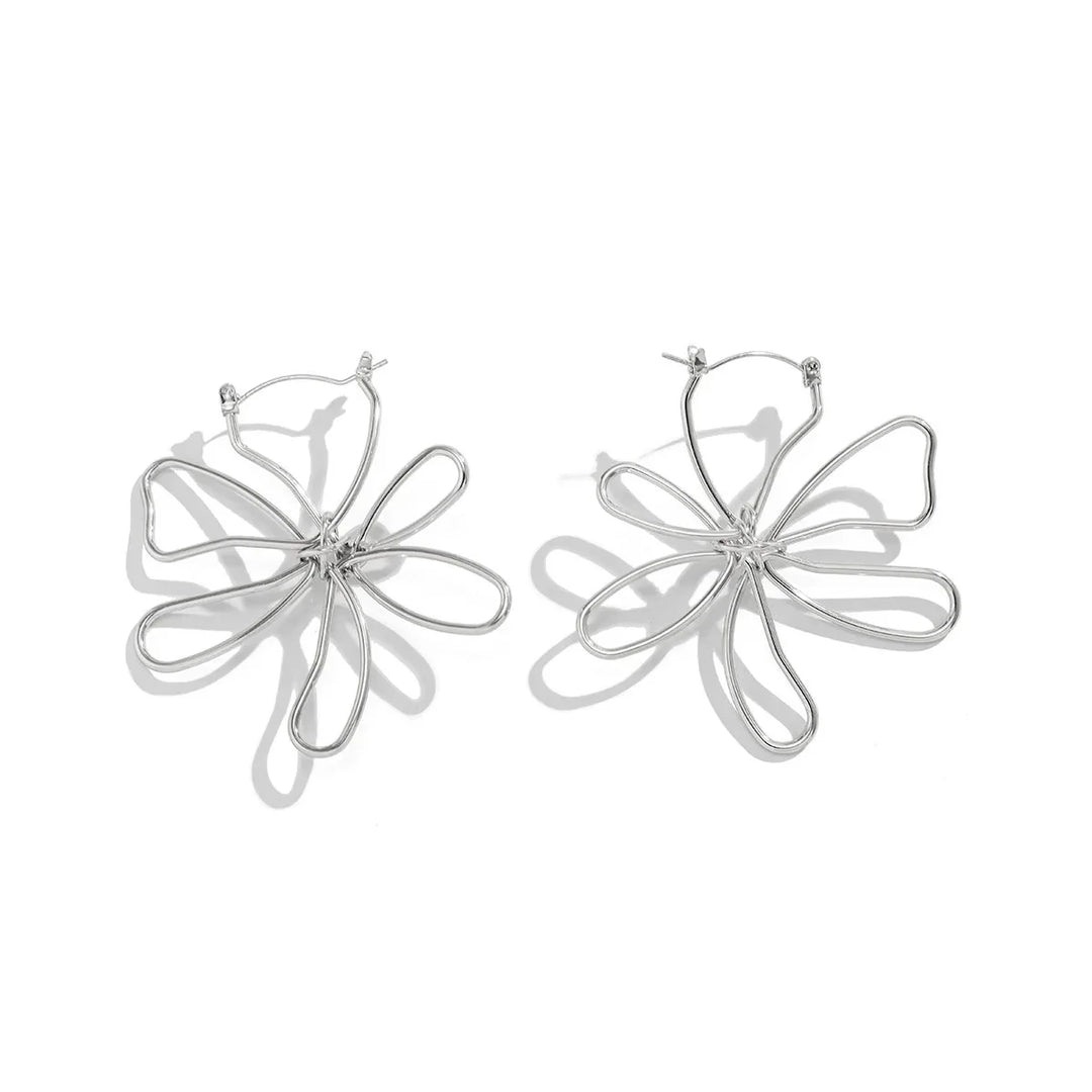 BowLift | Floral Knot Outline Earrings
