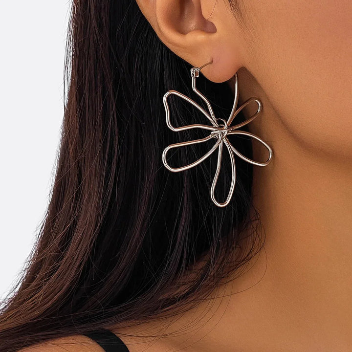BowLift | Floral Knot Outline Earrings